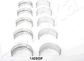 Ashika 86-1410A5 - Комплект підшипників колінчастого вала autocars.com.ua