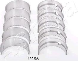 Ashika 86-1410A - Комплект підшипників колінчастого вала autocars.com.ua