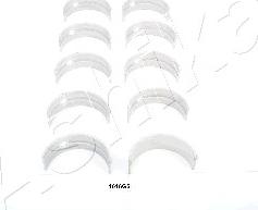 Ashika 86-1616G5 - Комплект підшипників колінчастого вала autocars.com.ua