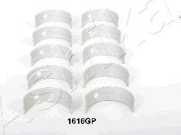 Ashika 86-1616GP - Комплект підшипників колінчастого вала autocars.com.ua