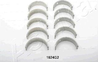 Ashika 86-1624G2 - Комплект підшипників колінчастого вала autocars.com.ua