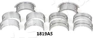 Ashika 86-1819A5 - Комплект підшипників колінчастого вала autocars.com.ua