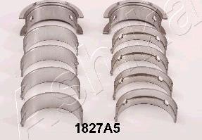 Ashika 86-1827A5 - Комплект підшипників колінчастого вала autocars.com.ua