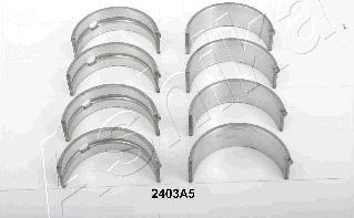 Ashika 86-2403A5 - Комплект підшипників колінчастого вала autocars.com.ua