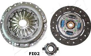 Ashika 92-FI-FI02 - Комплект сцепления avtokuzovplus.com.ua