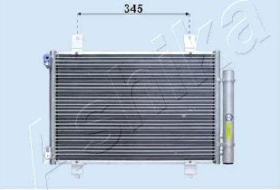 Ashika CND142009 - Конденсатор, кондиціонер autocars.com.ua