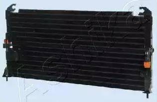 Ashika CND163008 - Конденсатор, кондиціонер autocars.com.ua