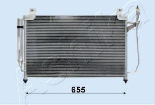 Ashika CND253019 - Конденсатор, кондиціонер autocars.com.ua