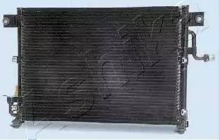 Ashika CND283001 - Конденсатор, кондиціонер autocars.com.ua