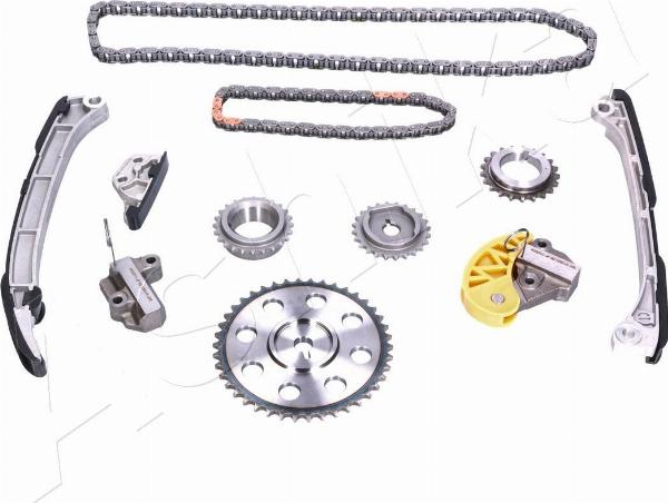 Ashika KCK307 - Комплект ланцюга приводу распредвала autocars.com.ua