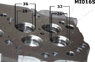 Ashika MI016S - Головка циліндра autocars.com.ua