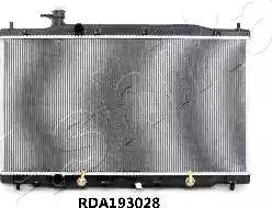 Ashika RDA193028 - Радіатор, охолодження двигуна autocars.com.ua