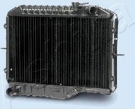 Ashika RDA333006 - Радіатор, охолодження двигуна autocars.com.ua