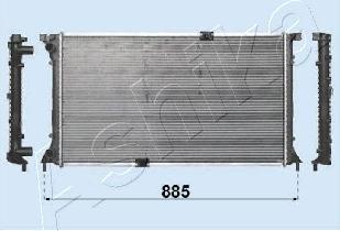 Ashika RDC092032 - Радіатор, охолодження двигуна autocars.com.ua