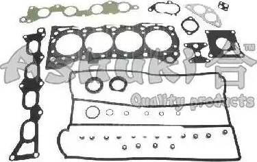 Ashuki 0372-5008 - Комплект прокладок, головка циліндра autocars.com.ua