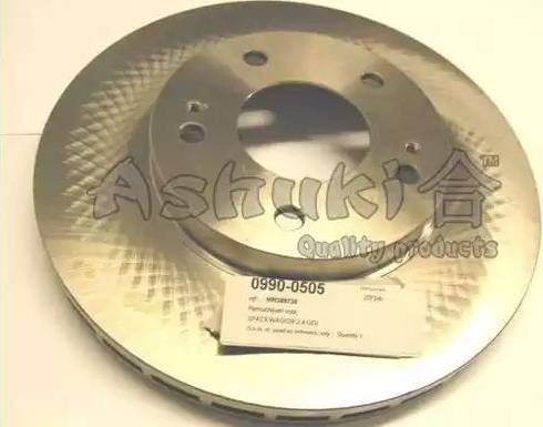 Ashuki 0990-0505 - Тормозной диск autodnr.net