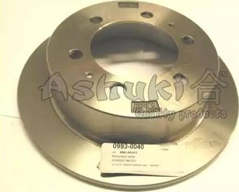 Ashuki 0993-0040 - Тормозной диск autodnr.net