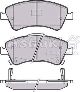 Ashuki 1080-3212 - Тормозные колодки, дисковые, комплект avtokuzovplus.com.ua