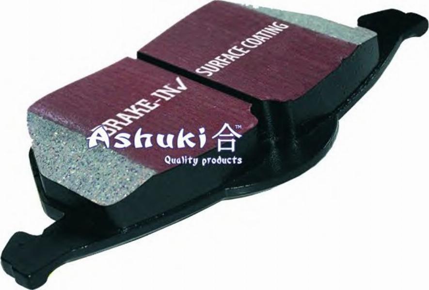Ashuki 1080-4190 - Гальмівні колодки, дискові гальма autocars.com.ua