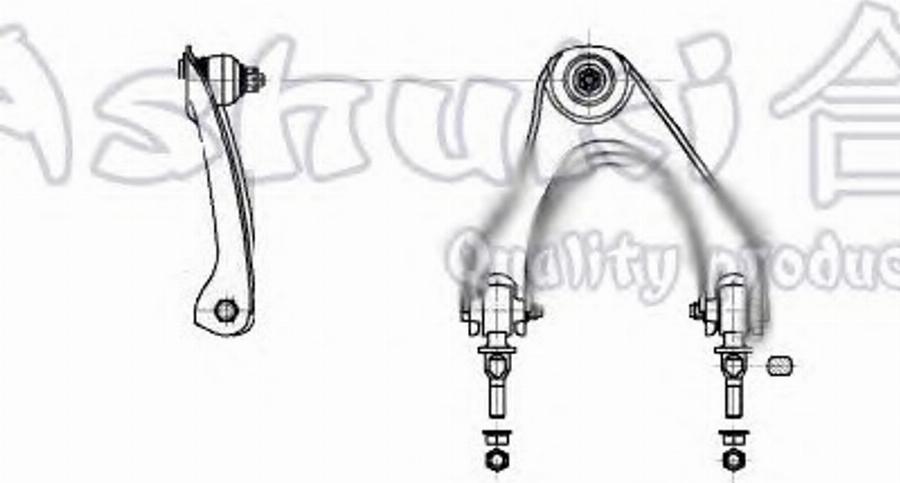 Ashuki 1479-2004 - Рычаг подвески колеса autodnr.net