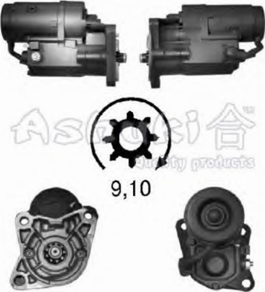 Ashuki 1563-6103 - Стартер autodnr.net