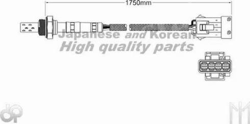 Ashuki 9200-48354 - Лямбда-зонд autocars.com.ua