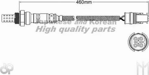 Ashuki 9200-48824 - Лямбда-зонд autocars.com.ua