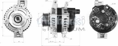 Ashuki ASH17-2005 - Генератор autocars.com.ua