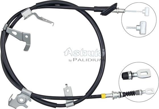 Ashuki ASH3-1134 - Трос, гальмівна система autocars.com.ua