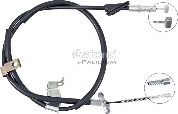 Ashuki ASH3-1209 - Трос, гальмівна система autocars.com.ua