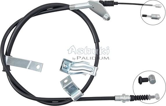 Ashuki ASH3-1354 - Трос, гальмівна система autocars.com.ua