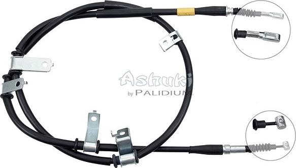 Ashuki ASH3-1610 - Трос, гальмівна система autocars.com.ua