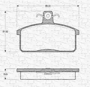 Ashuki K012-11 - Гальмівні колодки, дискові гальма autocars.com.ua