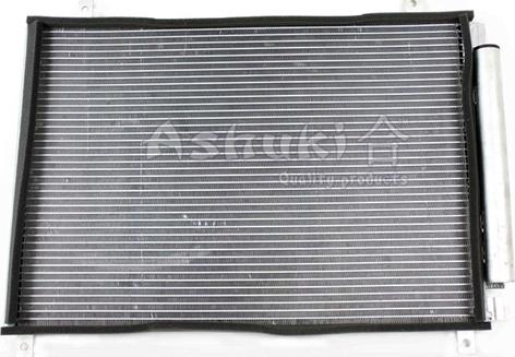 Ashuki K460-01 - Конденсатор, кондиціонер autocars.com.ua