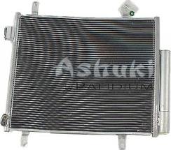 Ashuki K462-15 - Конденсатор, кондиціонер autocars.com.ua