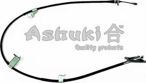 Ashuki N08041 - Трос, гальмівна система autocars.com.ua