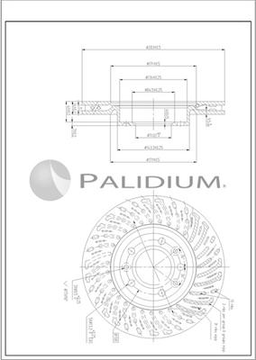 Ashuki P330-248 - Тормозной диск avtokuzovplus.com.ua