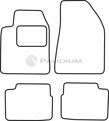 Ashuki PAL18-0015 - Комплект ковриков autodnr.net