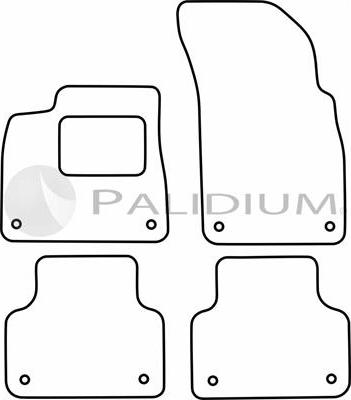 Ashuki PAL18-0065 - Комплект килимків autocars.com.ua