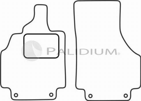 Ashuki PAL18-0068 - Комплект килимків autocars.com.ua