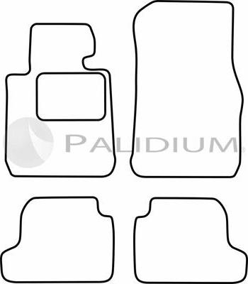 Ashuki PAL18-0081 - Комплект килимків autocars.com.ua