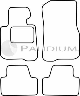 Ashuki PAL18-0101 - Комплект ковриков avtokuzovplus.com.ua