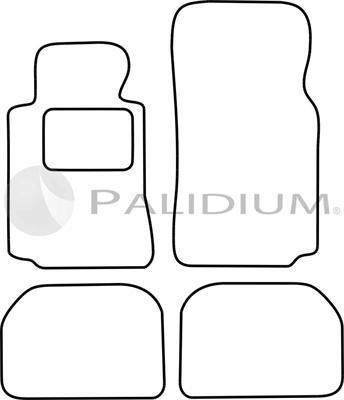 Ashuki PAL18-0115 - Комплект килимків autocars.com.ua