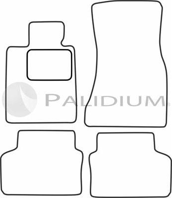 Ashuki PAL18-0118 - Комплект килимків autocars.com.ua