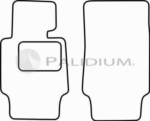 Ashuki PAL18-0142 - Комплект ковриков avtokuzovplus.com.ua