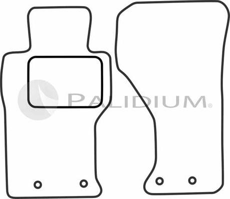 Ashuki PAL18-0338 - Комплект килимків autocars.com.ua