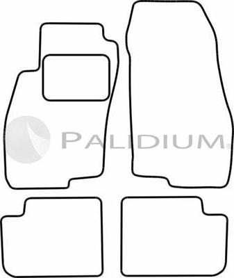 Ashuki PAL18-0380 - Комплект килимків autocars.com.ua