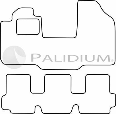 Ashuki PAL18-0384 - Комплект килимків autocars.com.ua