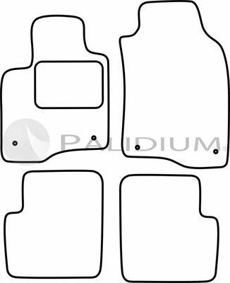 Ashuki PAL18-0390 - Комплект килимків autocars.com.ua