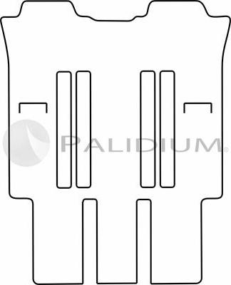 Ashuki PAL18-0434 - Комплект килимків autocars.com.ua